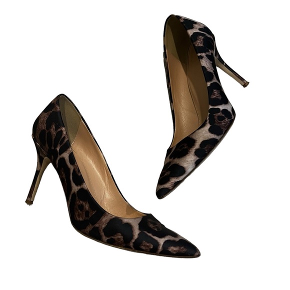 J. Crew Shoes - J. Crew Elsie Leopard Print Pumps Size 7